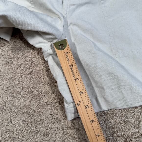 Patagonia Women's Stand-Up Shorts Size 10 Ivory 6” Hiking Canvas - Picture 6 of 8